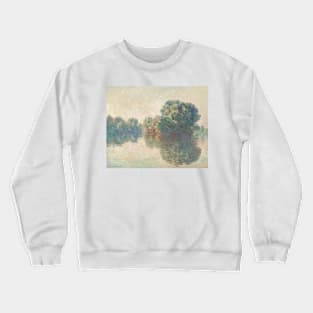 The Seine at Giverny by Claude Monet Crewneck Sweatshirt